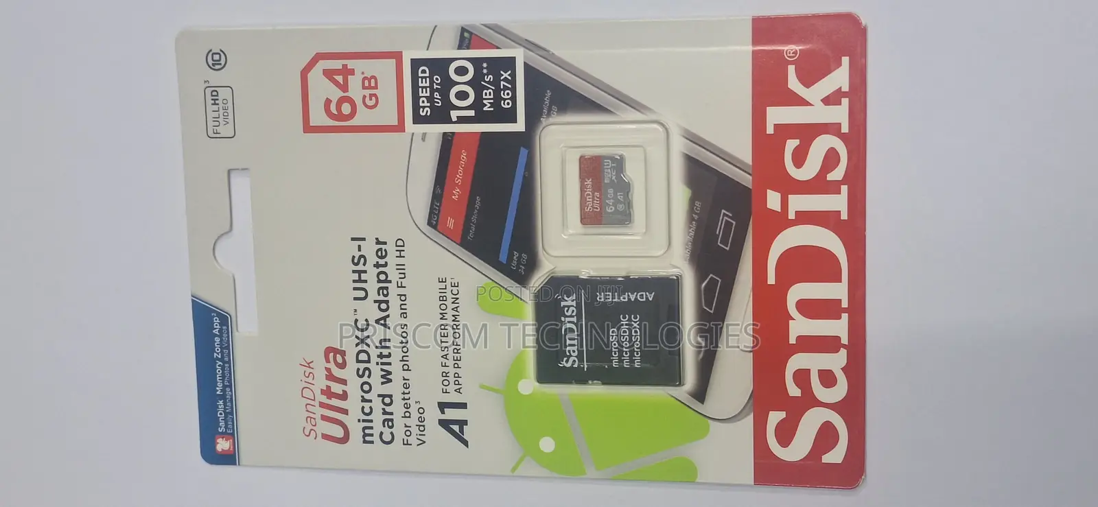 64gb Memory Card Microsd Card With Memory Reader Adapter