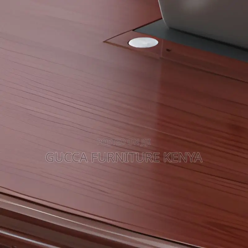 Office Tables:1800mm Modern Wood Espresso Executive Desk
