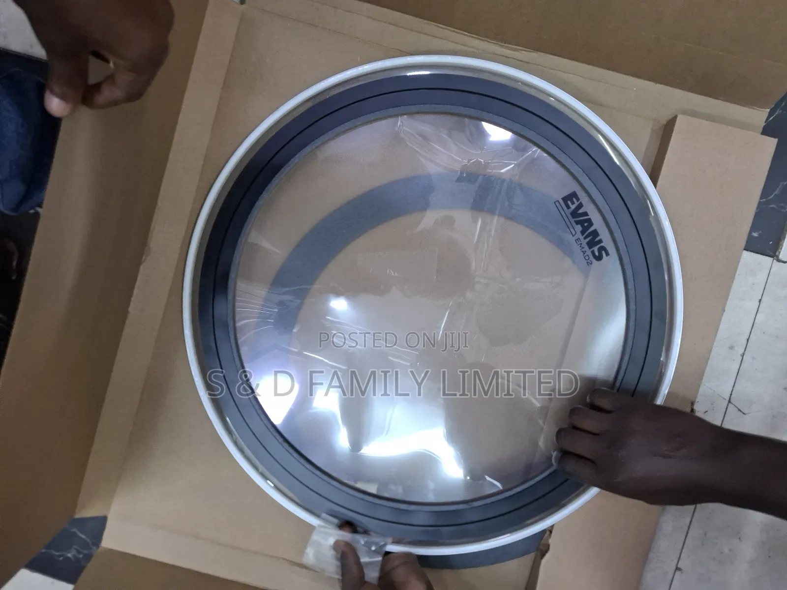 Original Evans 22 Inch Drumhead