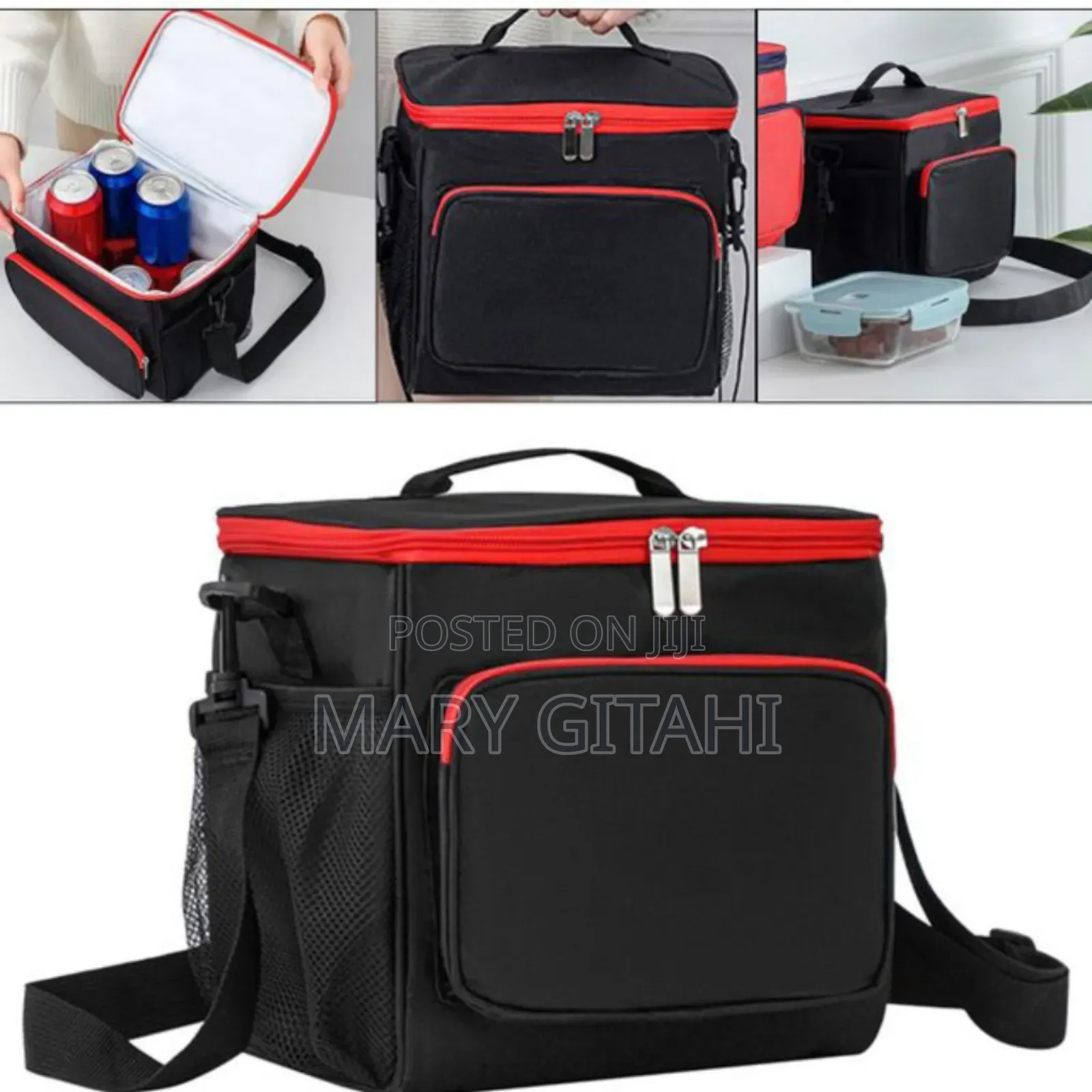 Large Portable Insulated Lunch Bag New