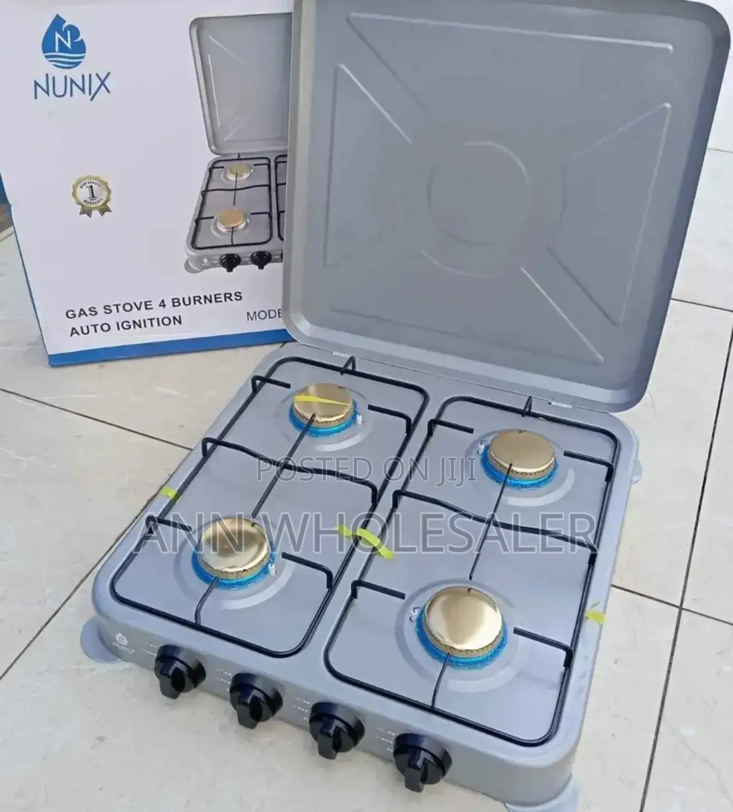 Nunix-4-Burner-Auto-Ignition-Cooker