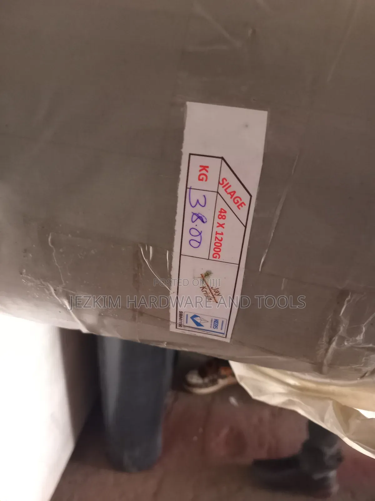 Silage Bag Gauge 30kgs by 1200gauge