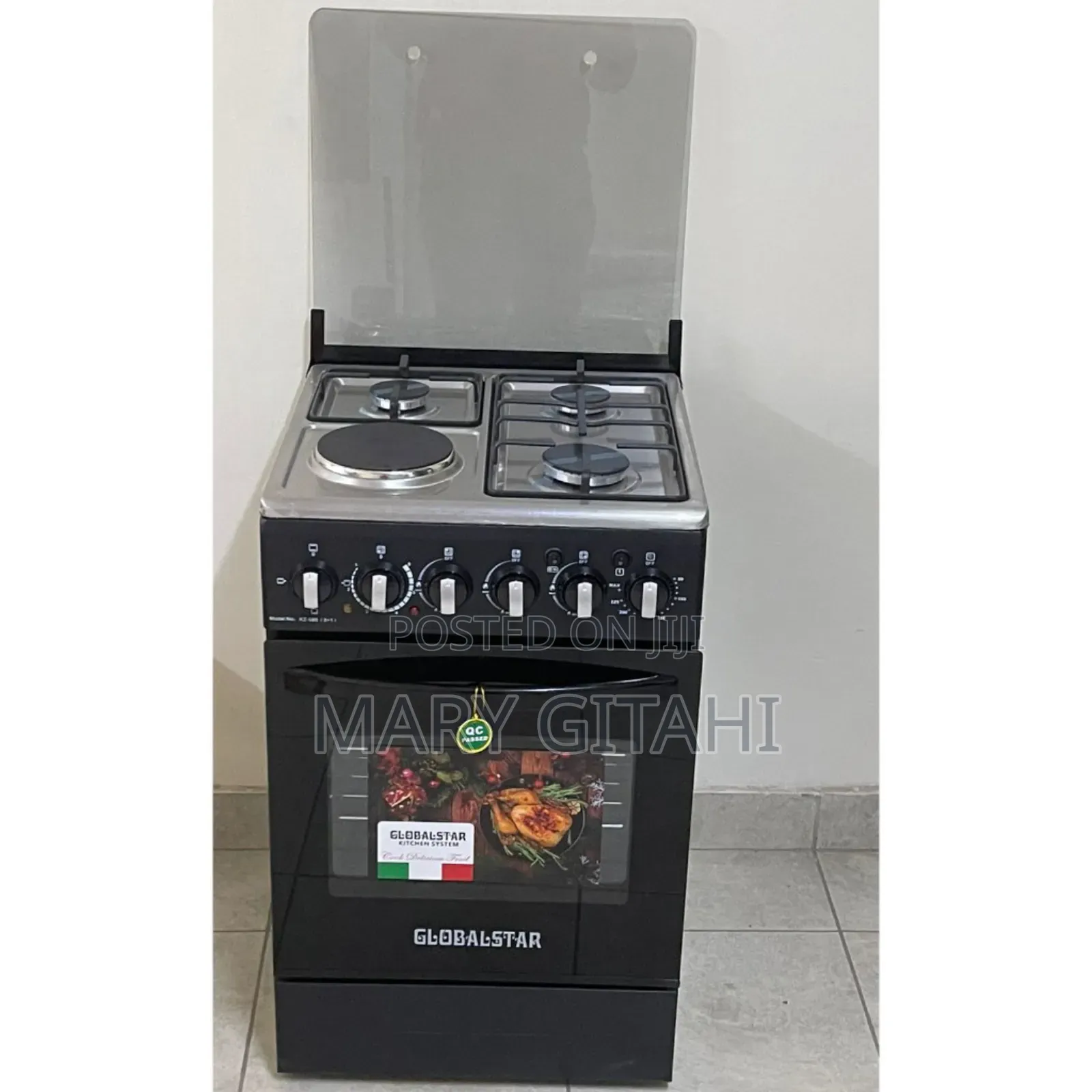 Globalstar JET 3+1 Standing Cooker With Electric Oven