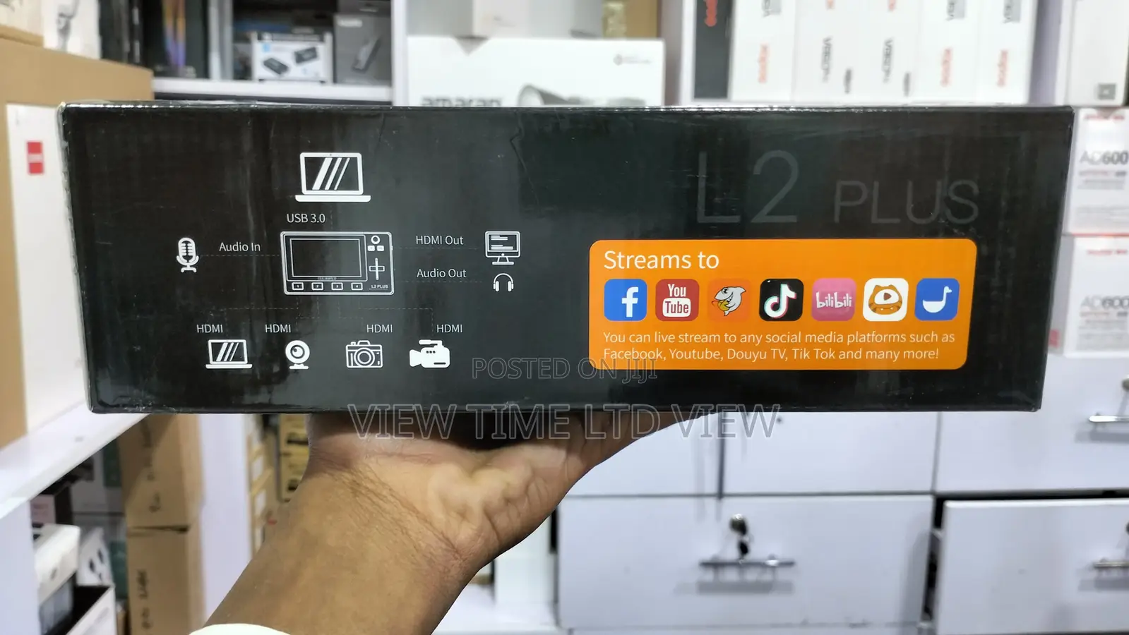 Feelworld L2 Plus Multi Camera Video Mixer Switcher