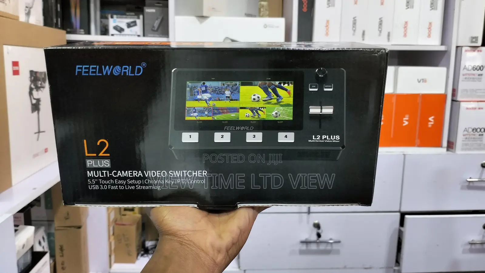 Feelworld L2 Plus Multi Camera Video Mixer Switcher