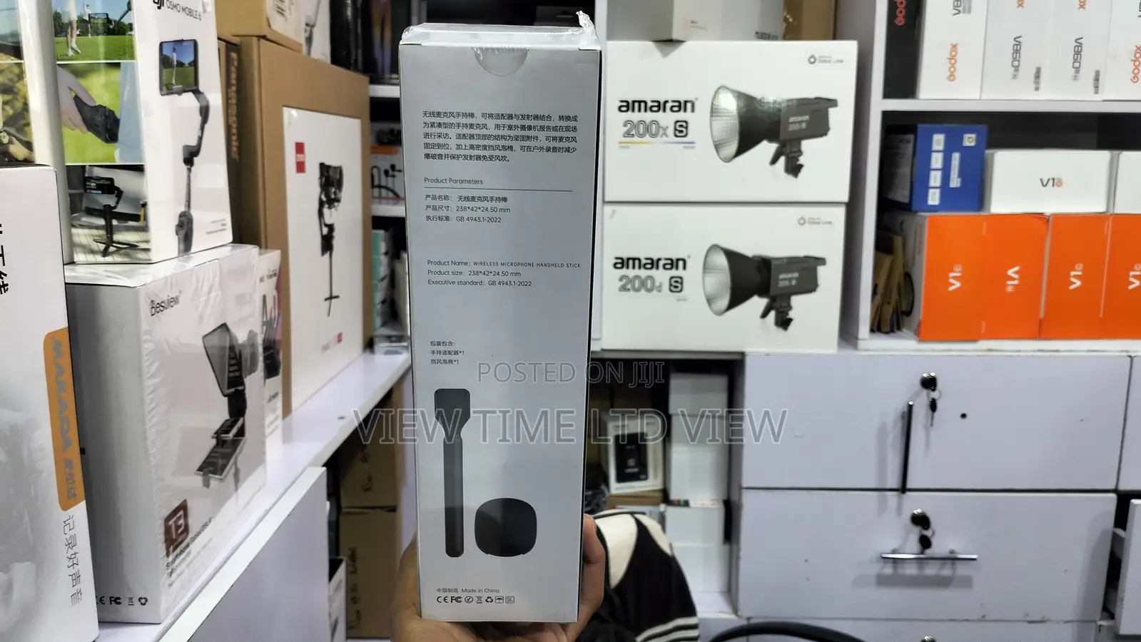 Microphone Handheld Holder Mic Adaptor Interview With Foam