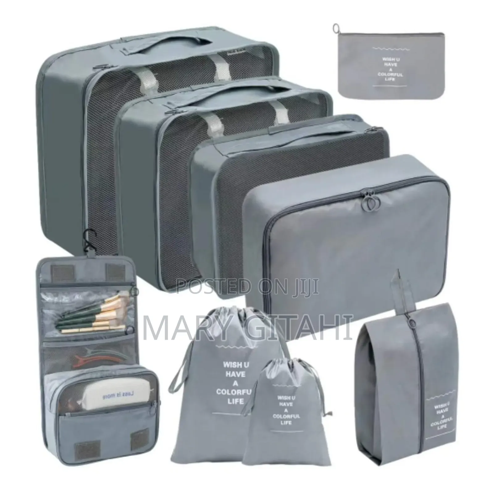 *9pcs Luggage Travel Organizers for Suitcase.