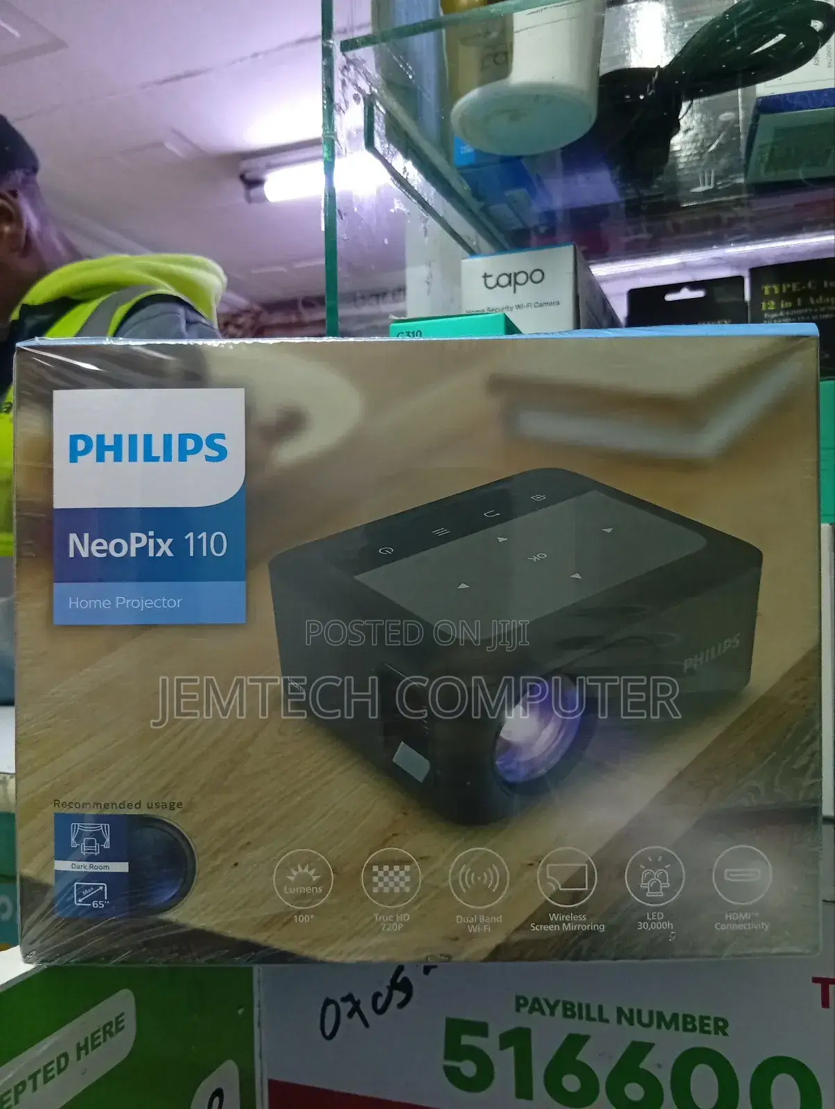 Philips Neopix 110 HD Home Projector NPX110/INT