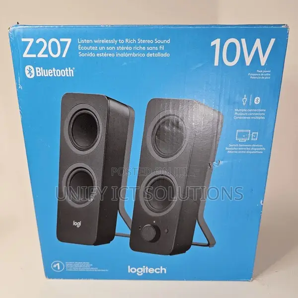 Logitech Z207 2.0 Stereo Computer Speakers