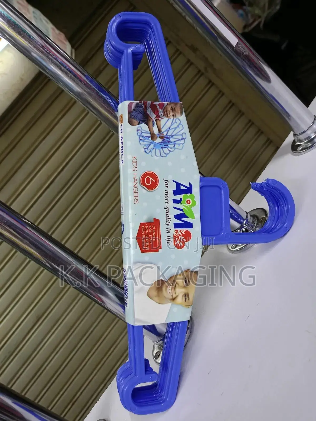Pink and Blue Children Hangers