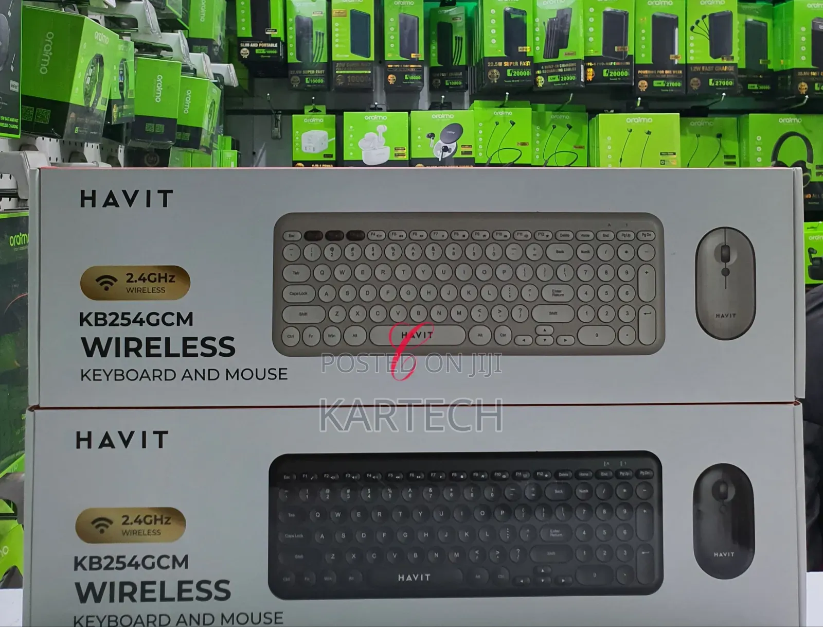 Havit KB254GCM Wireless Keyboard and Mouse