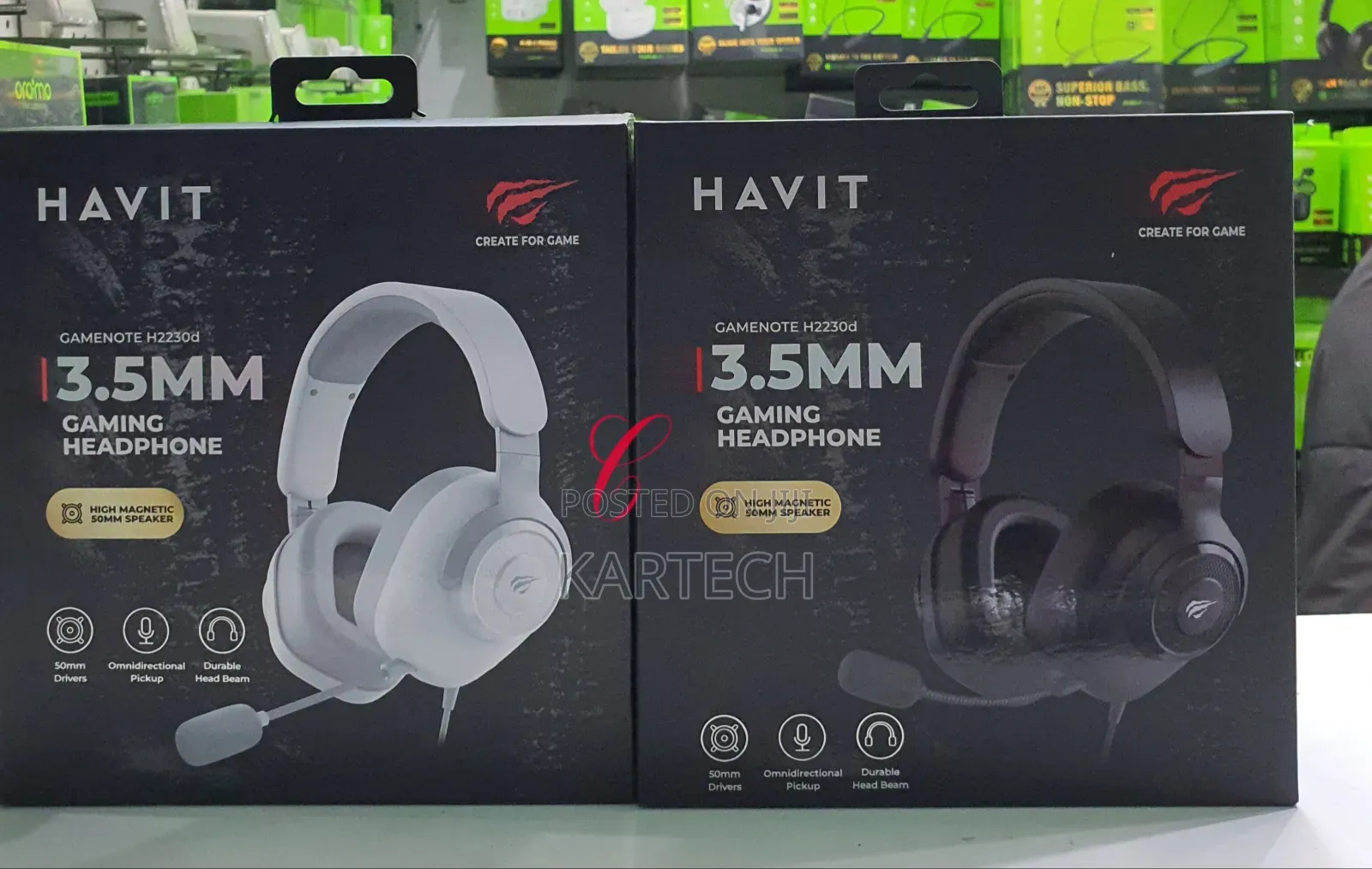 Havit H2230d 3.5mm Speaker Gaming Headphone