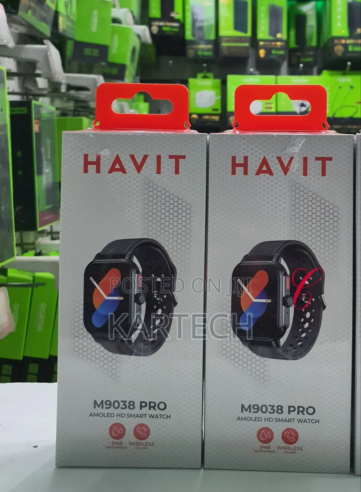 Havit M9038 Pro *AMOLED* IP68 Waterproof HD Smart Watch