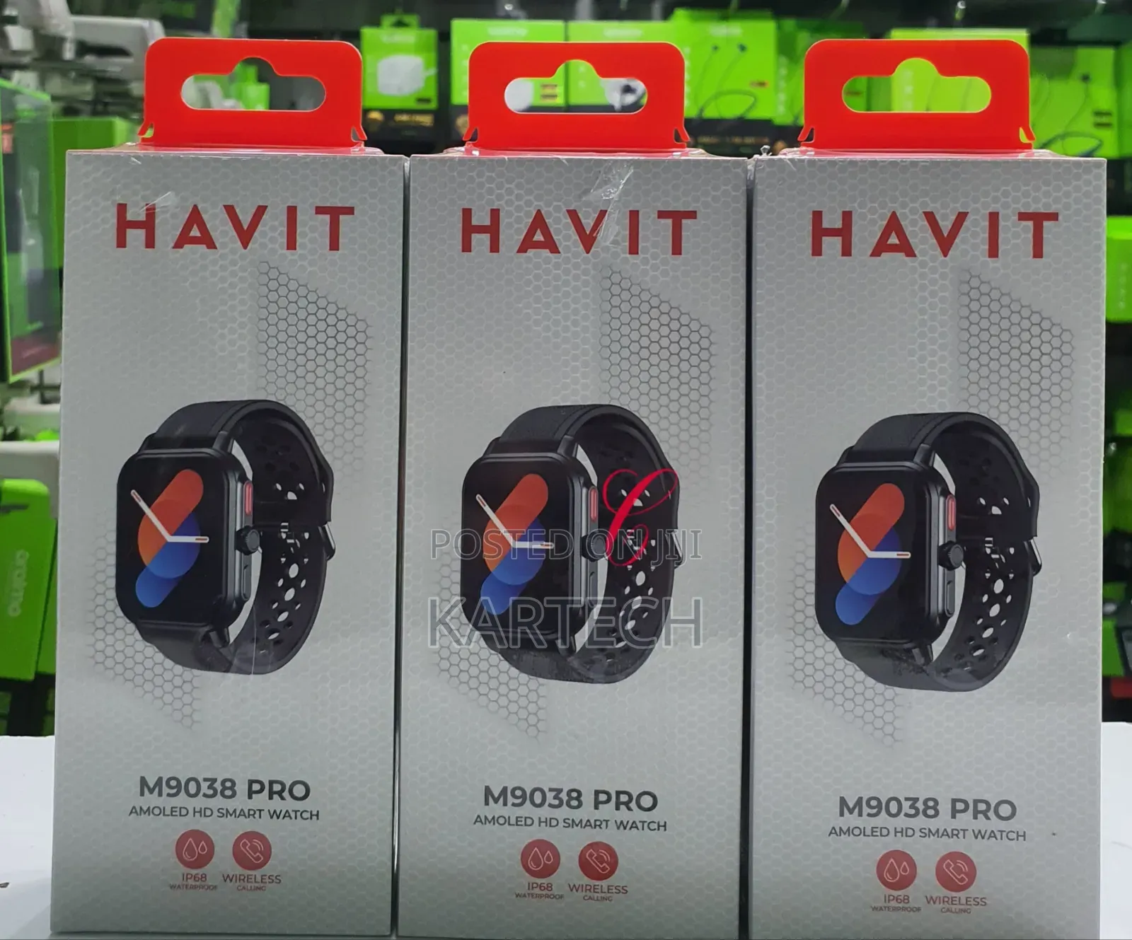 Havit M9038 Pro *AMOLED* IP68 Waterproof HD Smart Watch