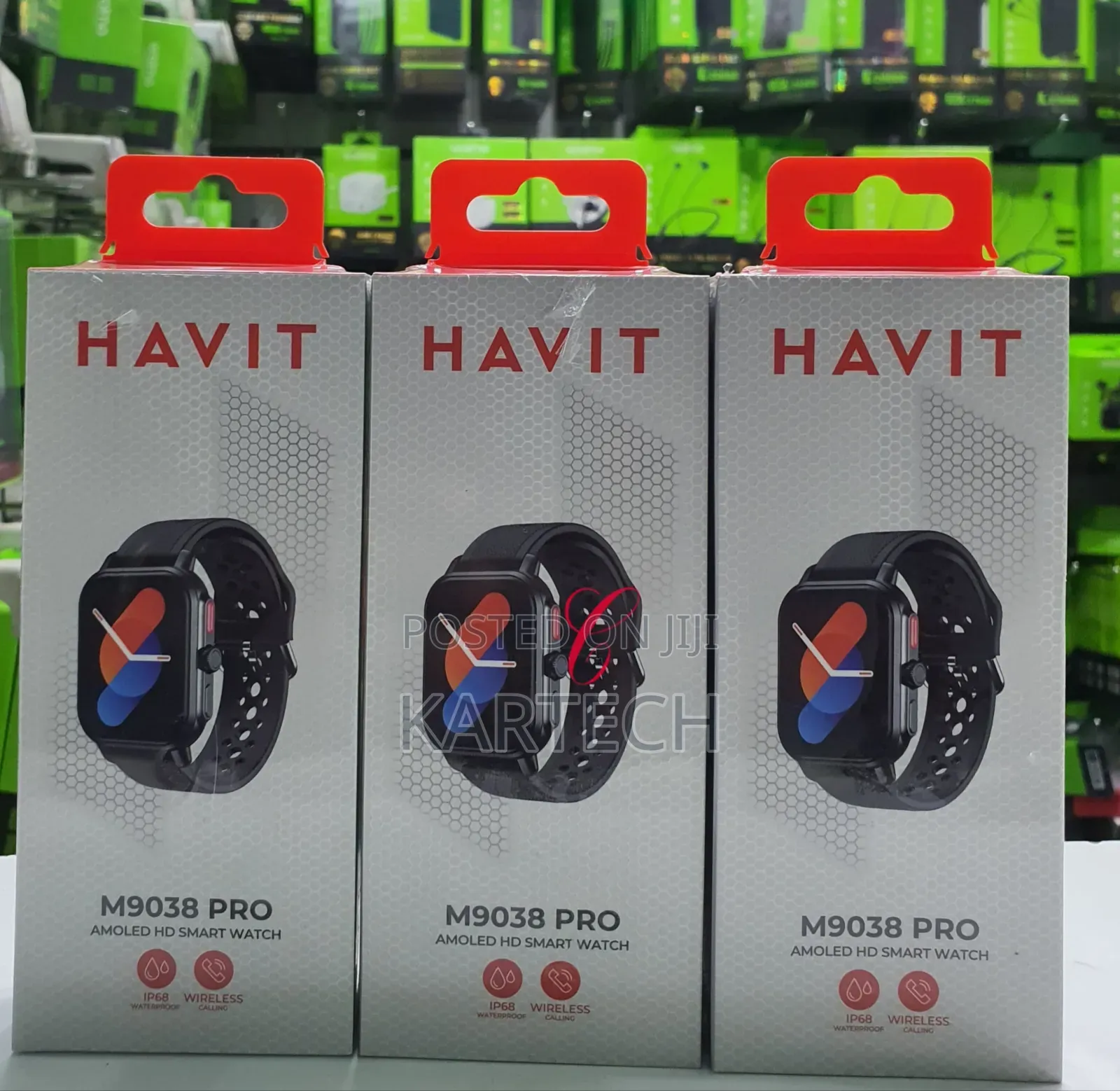 Havit M9038 Pro AMOLED HD Smart Watch