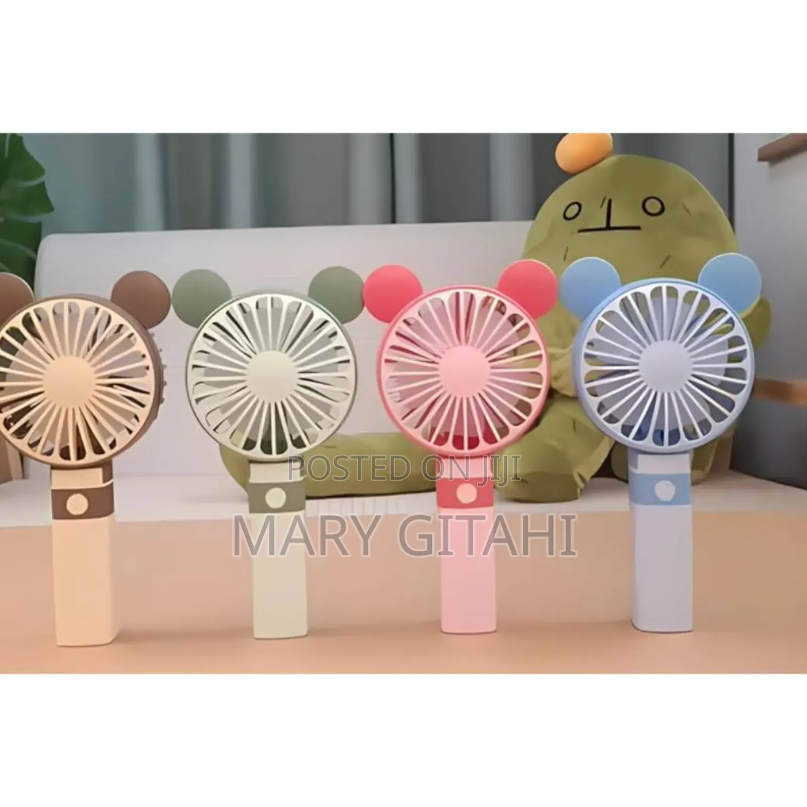 Fashion USB Portable Rechargeable Handheld Mini Fan at