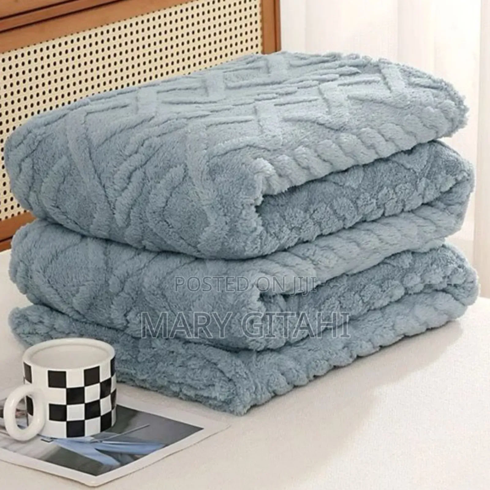 Warm Embossed Throw Blanket Plush Plush Blanket at