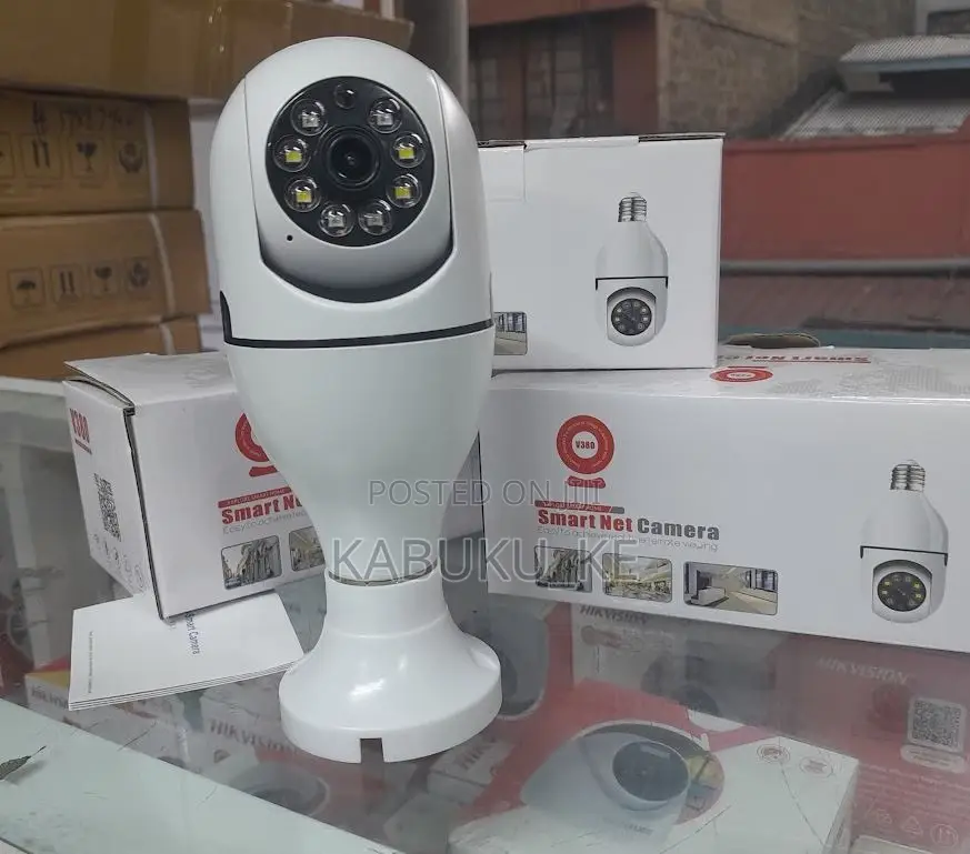 PTZ Rotating Wifi Bulb Camera- Wifi PTZ Bulb Camera