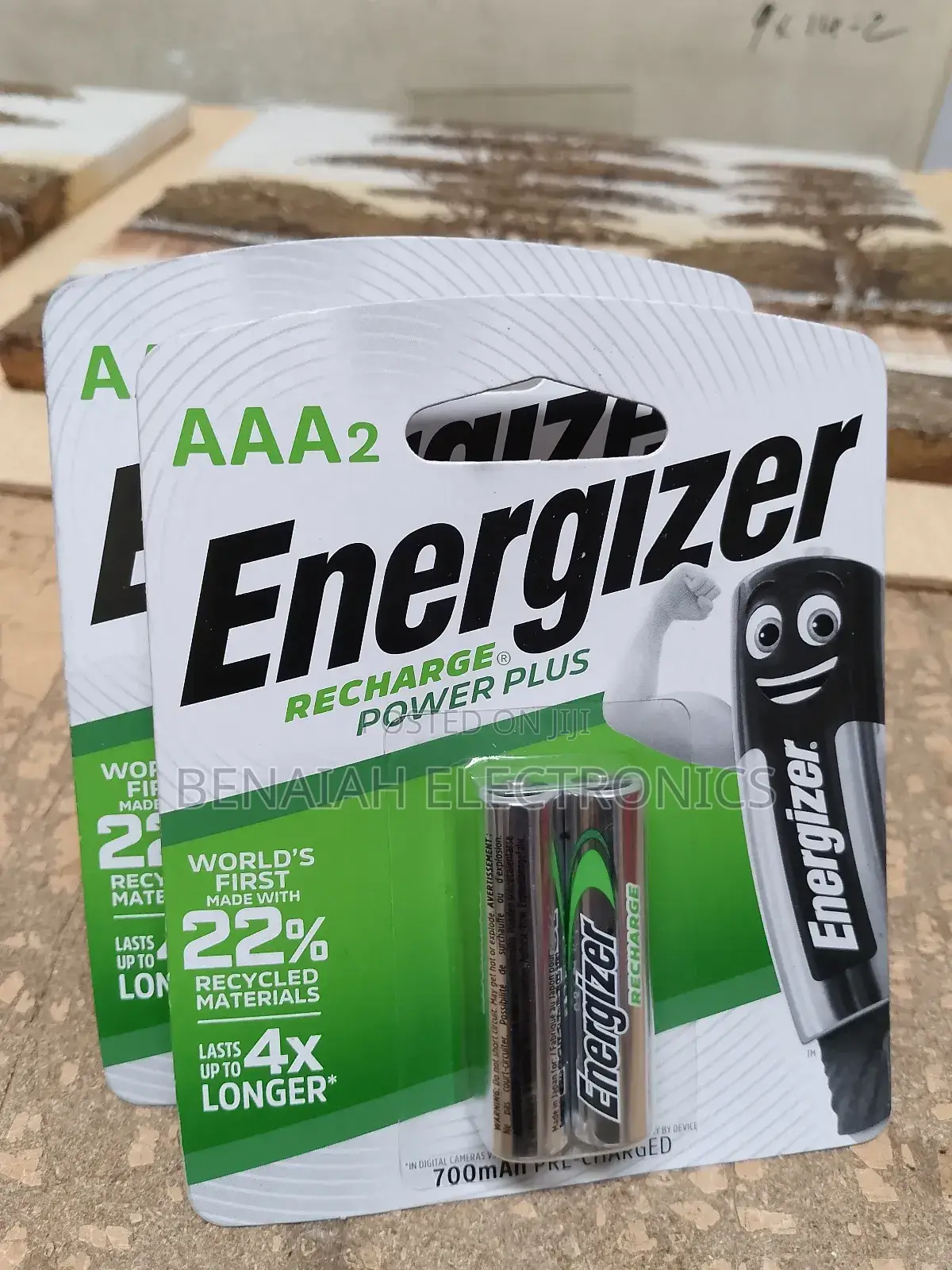 AAA2 Energizer Batteries.Rechargable Original Batteries