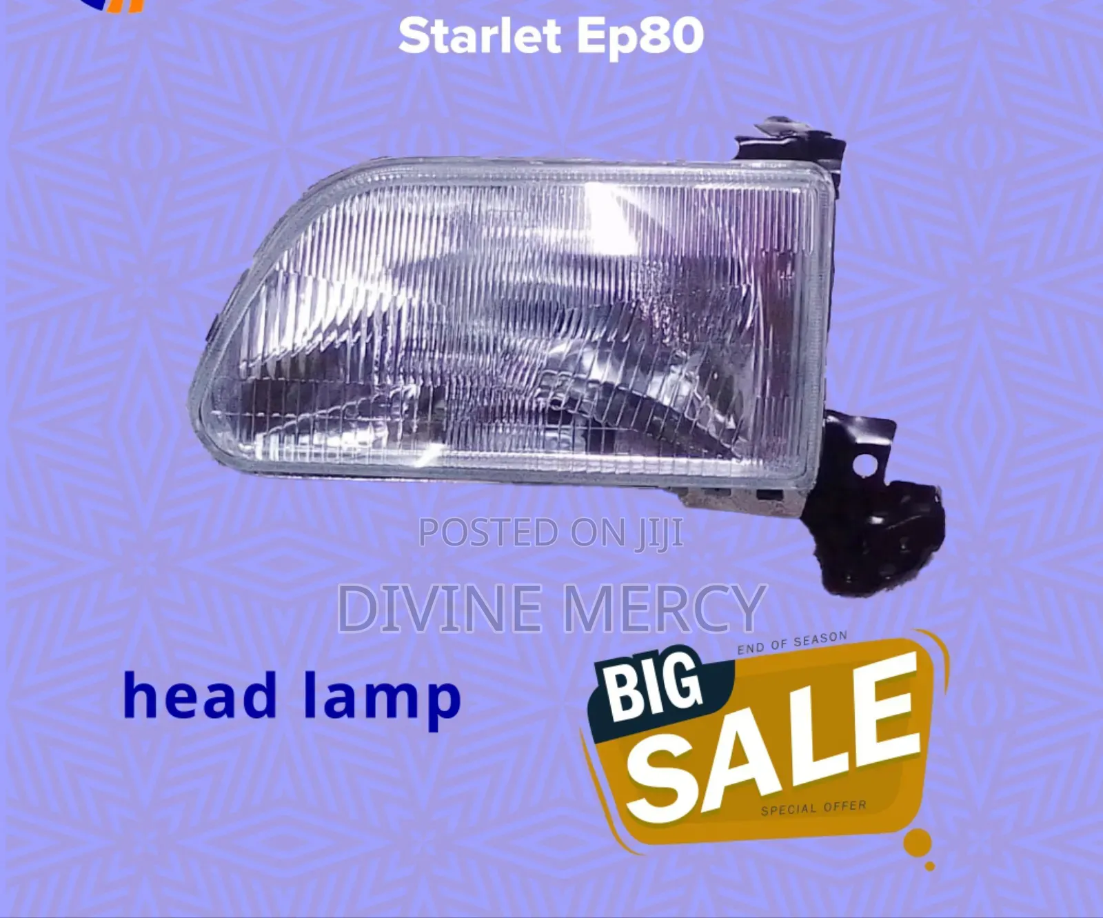 Starlet Ep80 Headlights Lamp
