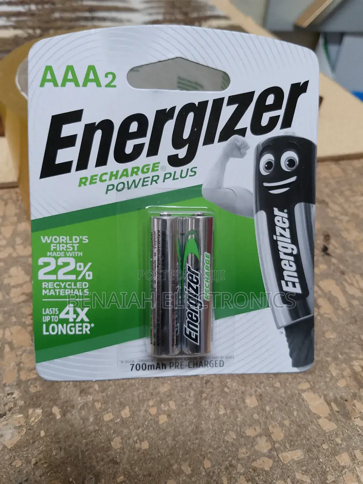 Energizer Rechargeable Batteries.(Pre-charged)