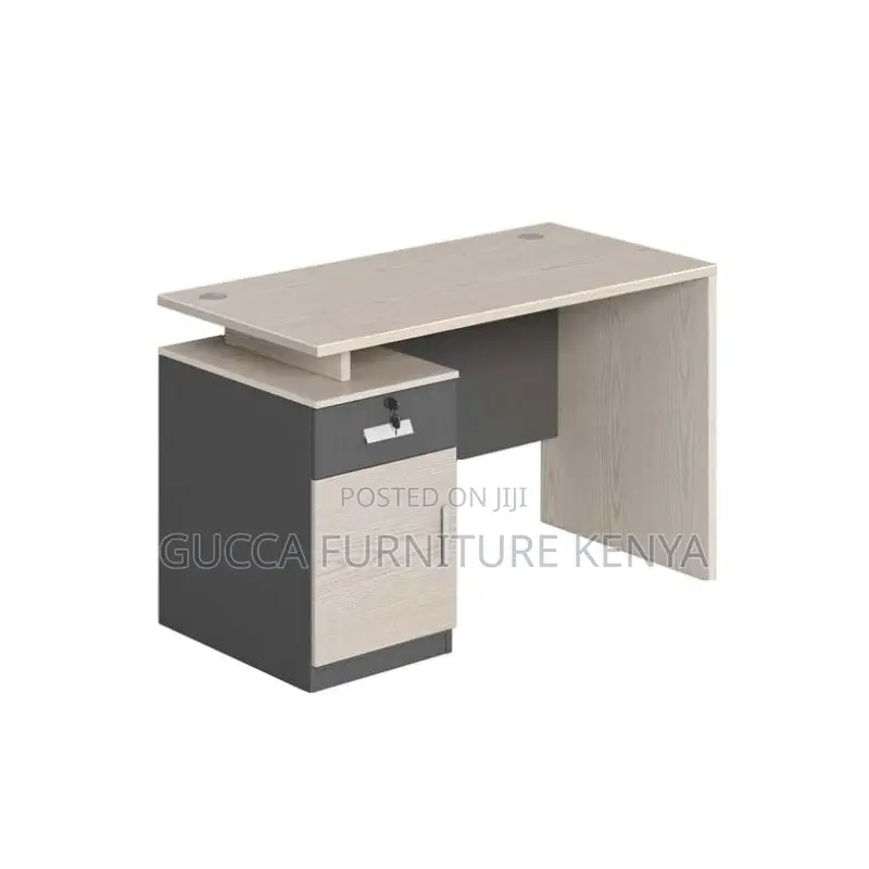 Office Tables:1.2 Meters Light-Toned Wood Executive Desk