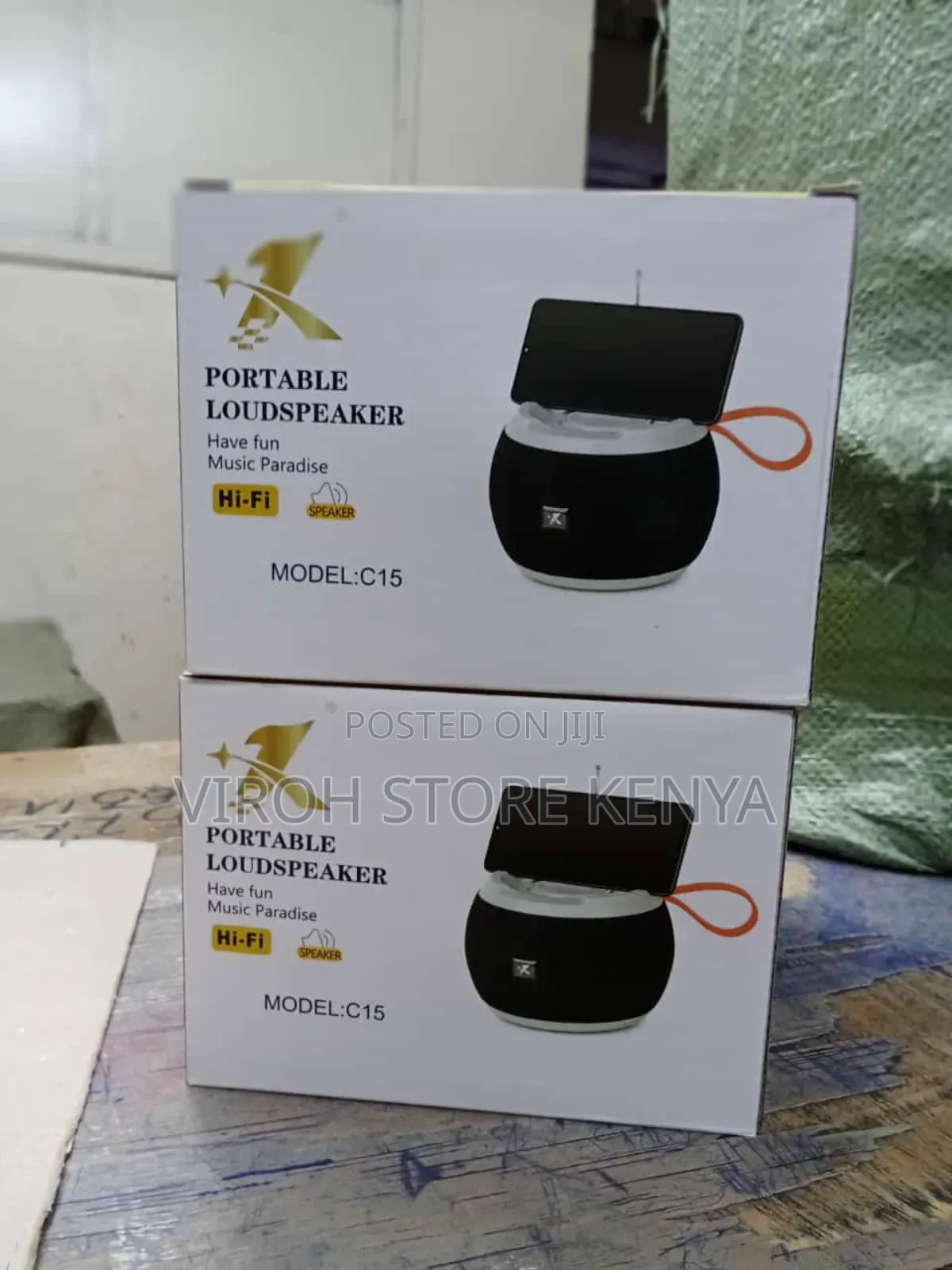 C15 Portable Round Bluetooth Speaker