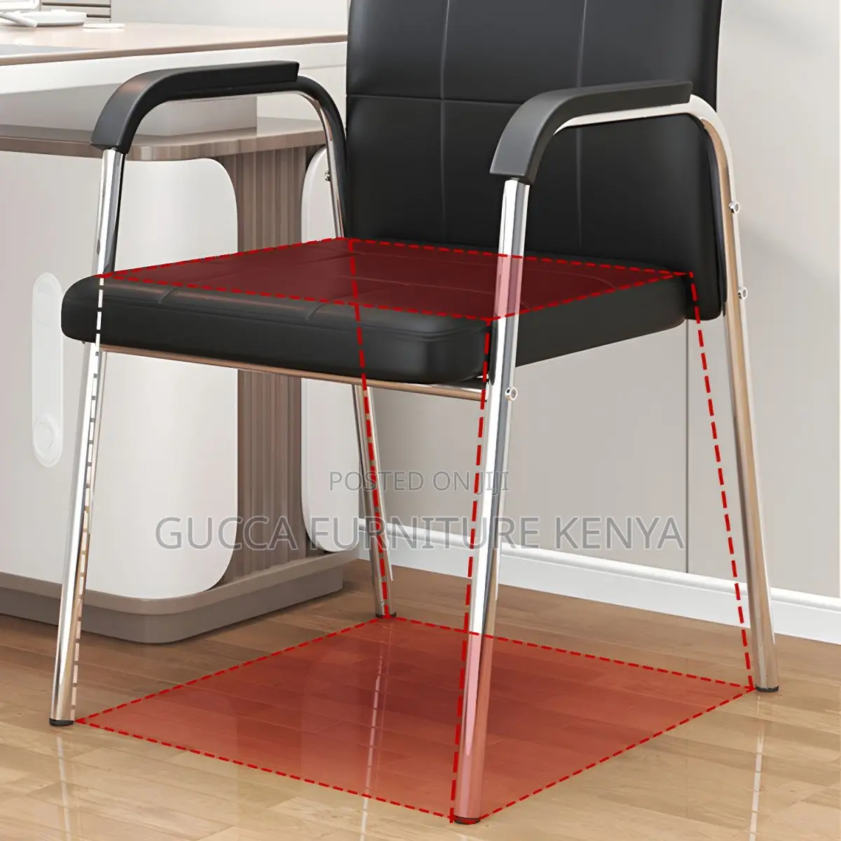 Office Chairs: Modern Style Mid-Back Executive Waiting Chair