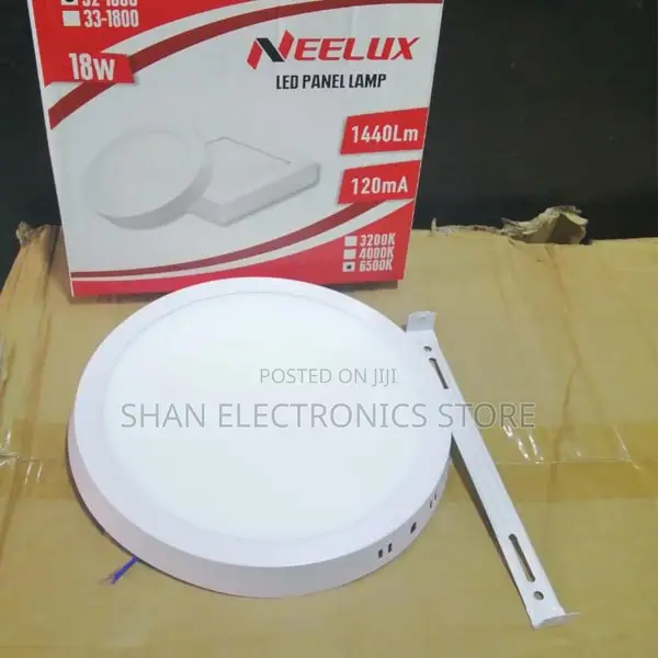 Downlight Ceiling Lamp LED 18W Round Surface White Finish