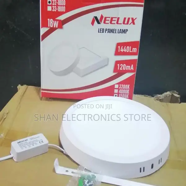 Round SURFACE Ceiling Panel Down Light Daylight 18 Watts at 