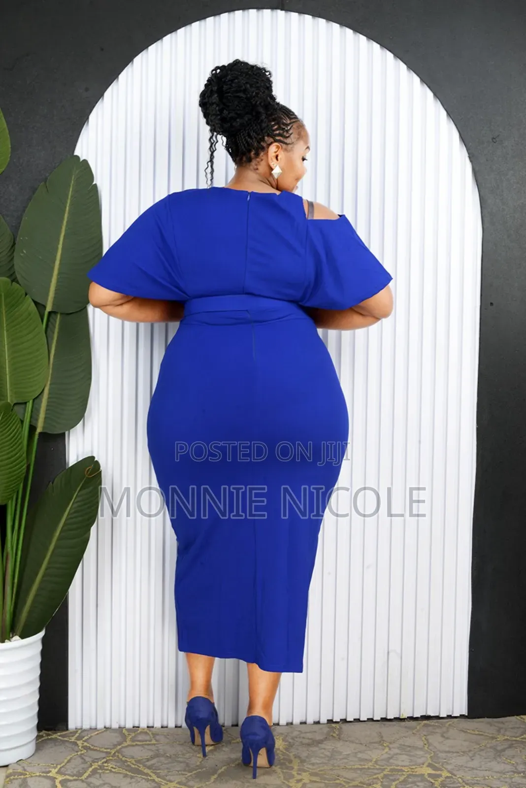 Royal Blue Dress Evening/Office Dress