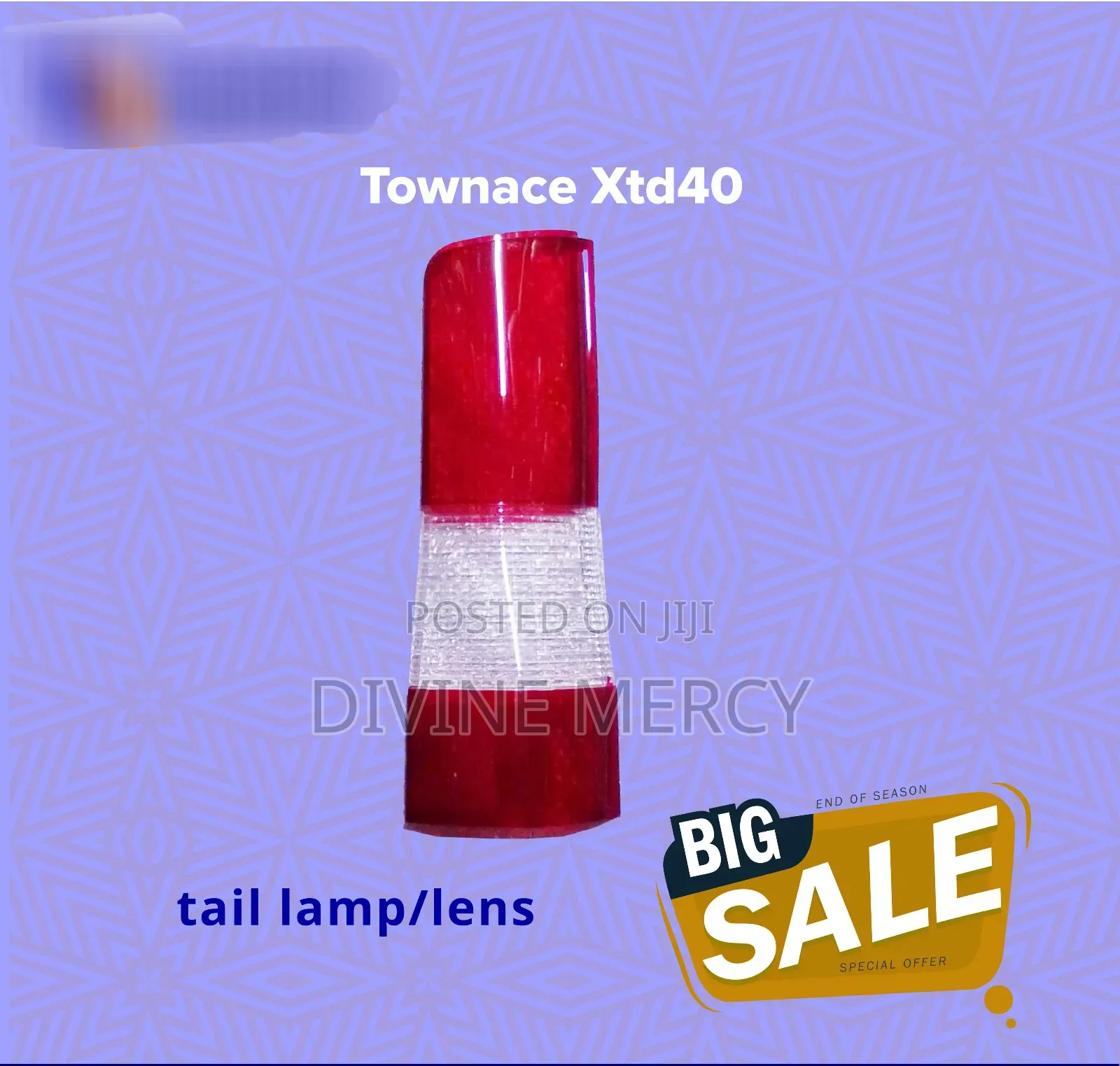 Townace Tail Lamp/Lens XTD40