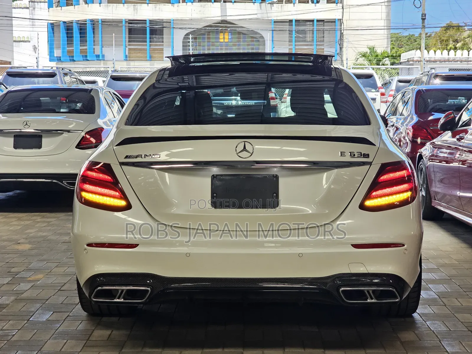 Mercedes-Benz E63 2018 White