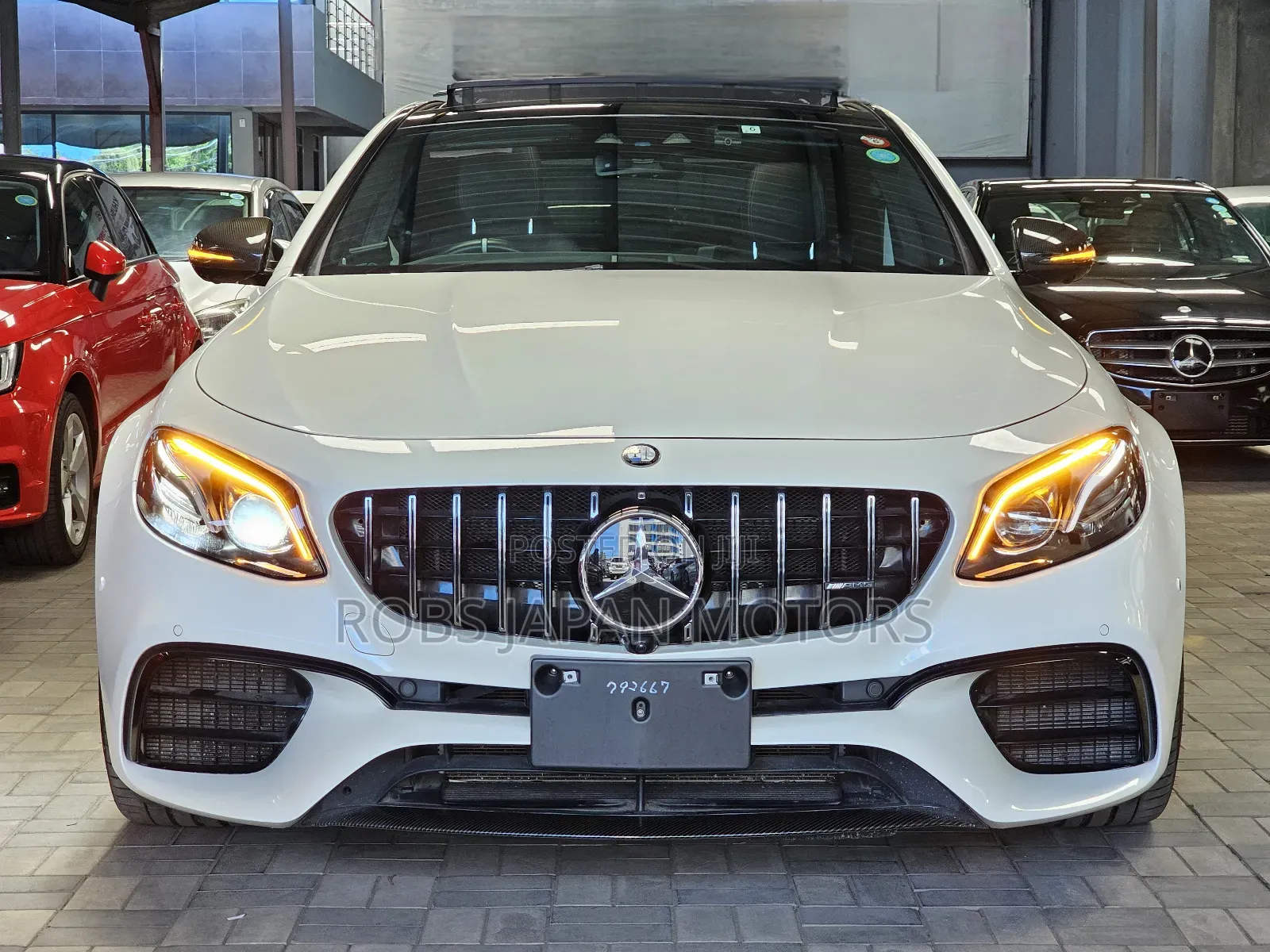 Mercedes-Benz E63 2018 White