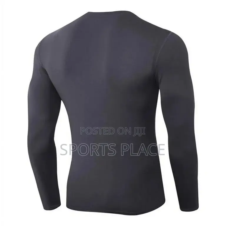 New Black Base Layer Stretcher Compression Shirt