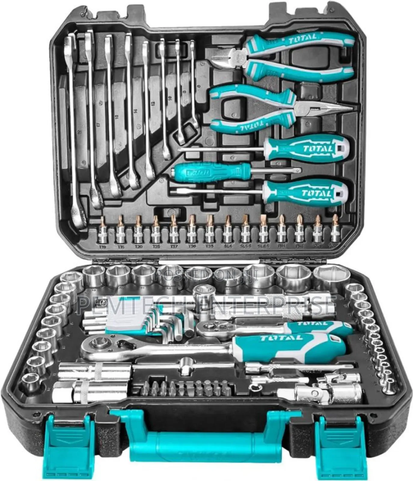 Total THKTHP21006 100 PCS Tools Set