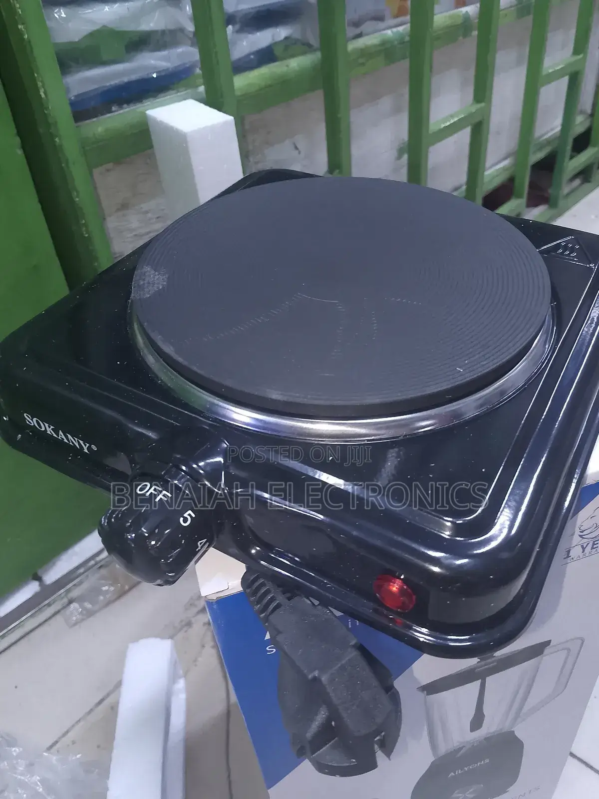 Single Hot Plate.Durable Electric Sokany Hot Plate (