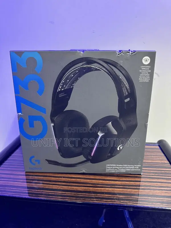 Logitech G733 Wireless Gaming Headset - Black (981-000864)