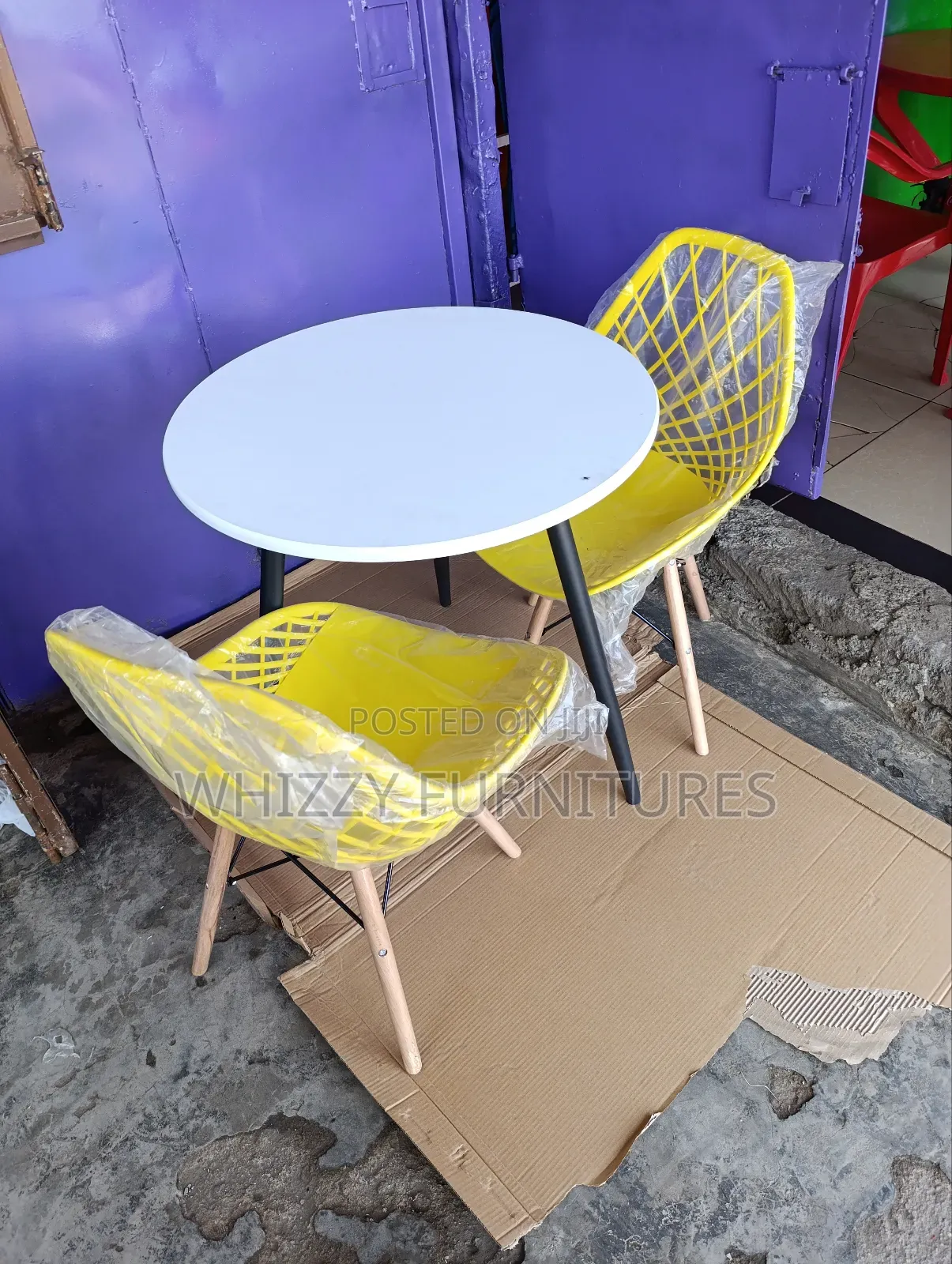 Round Wooden Dining Table