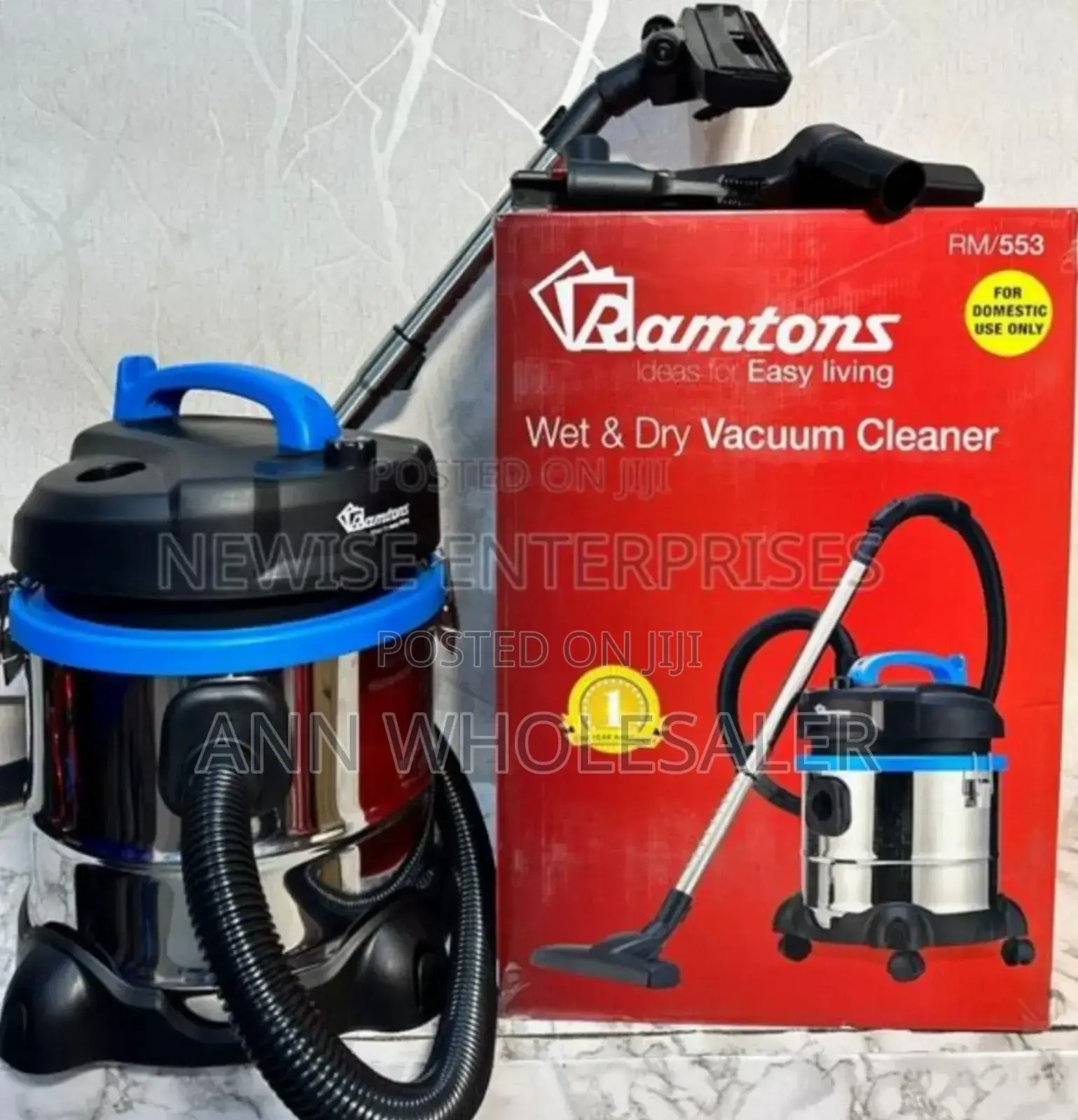 Ramton Vacuum Cleaner 21litres