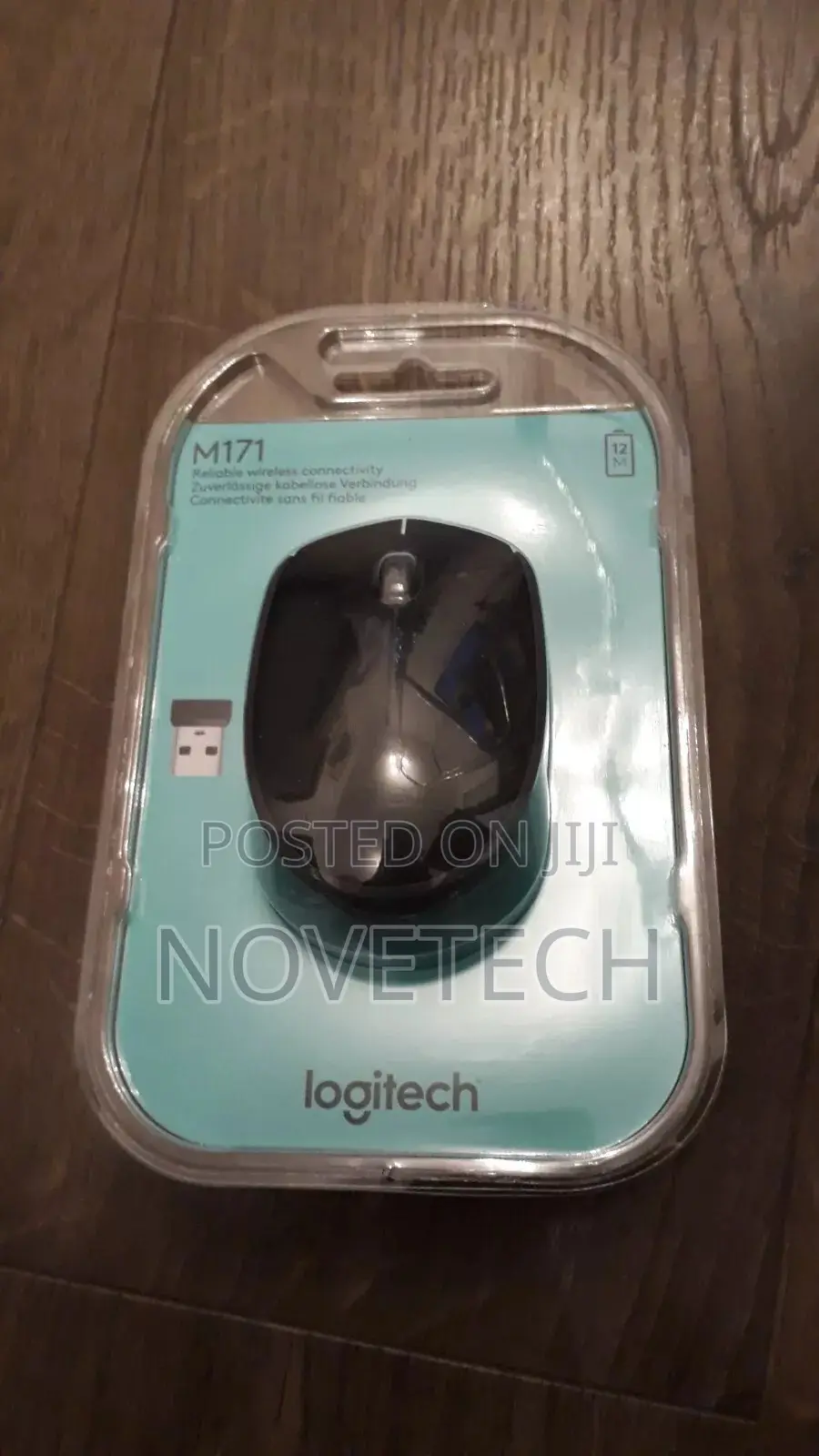 Logitech M171 Wireless Mouse - Black