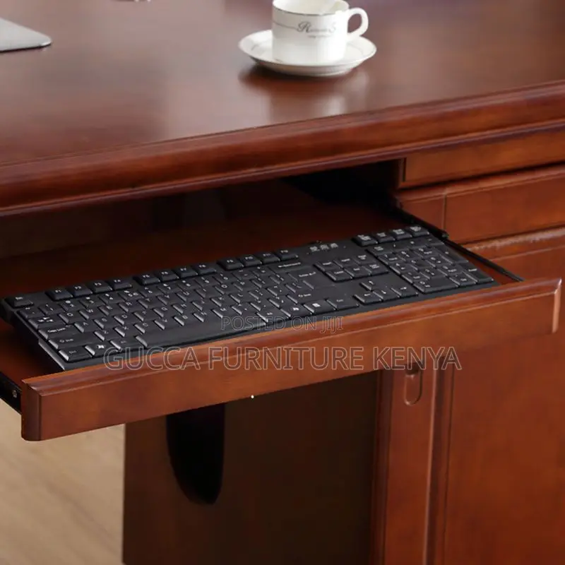 Office Tables:1.4 Meters Natural Wood Executive Staff Desk