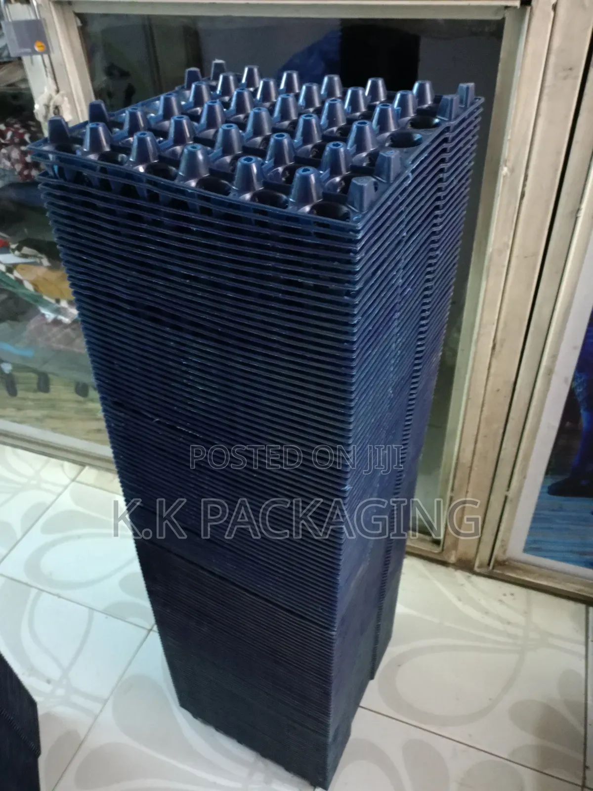 60 PCS at 3000 Plastic Egg Trays