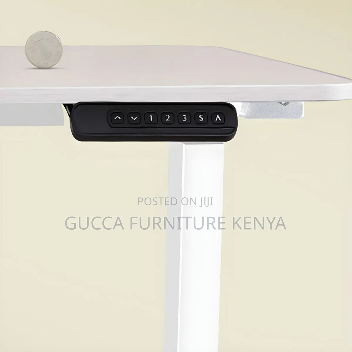 Office Tables:Home Office 120cm T-Shape Adjustable Table