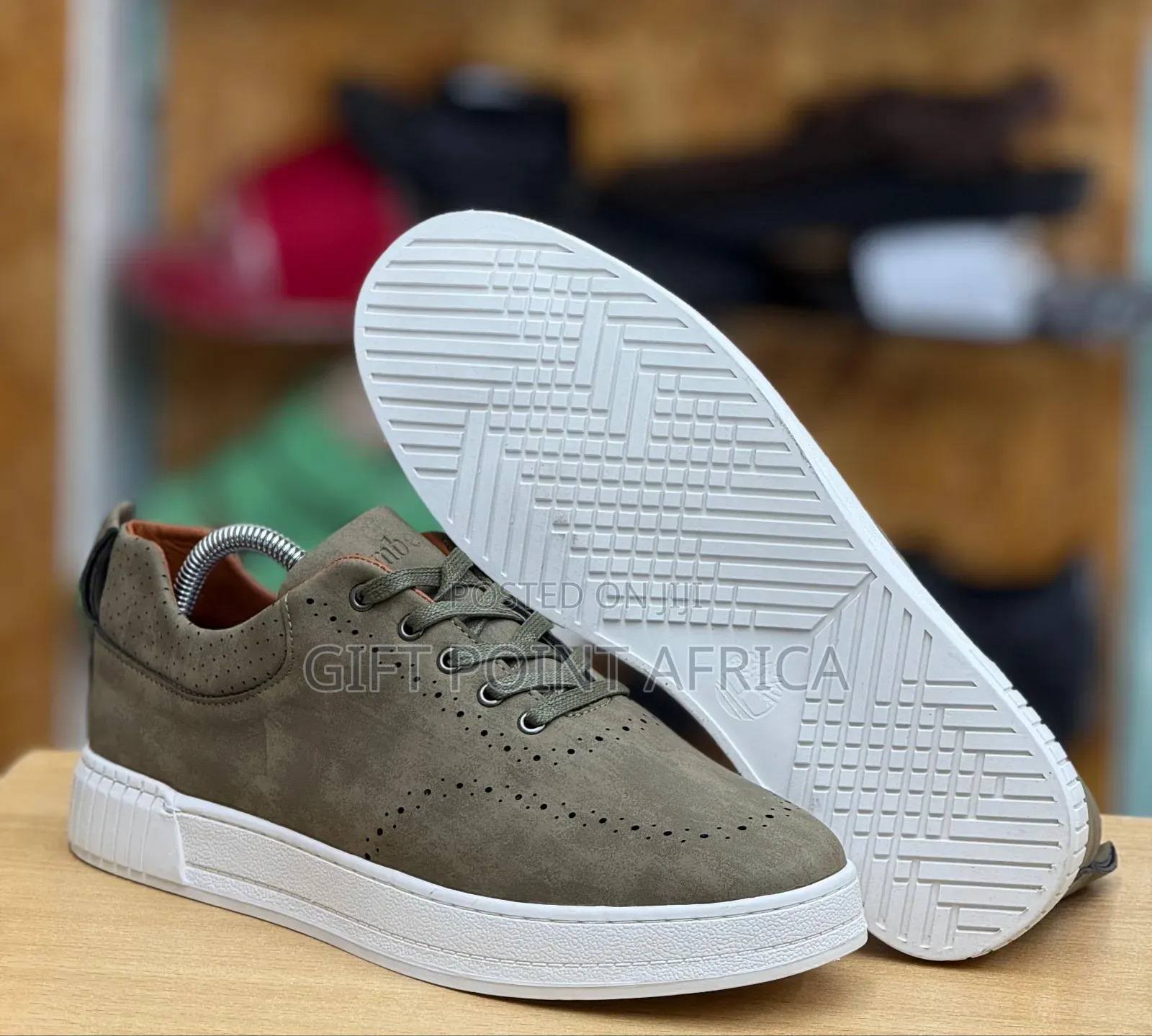 Jungle Green Timberland Smart Casual Shoes