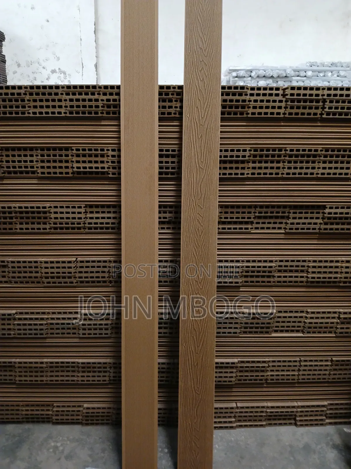 Solid WPC Outdoor Decking Panels .