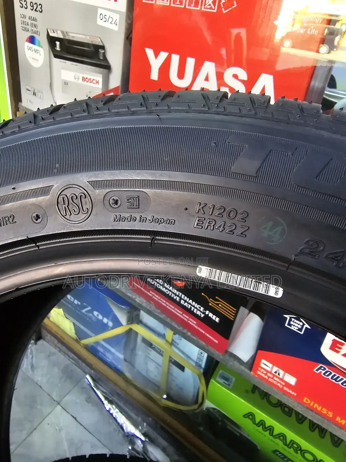 245/50r18 Bridgestone Runflat Tyre
