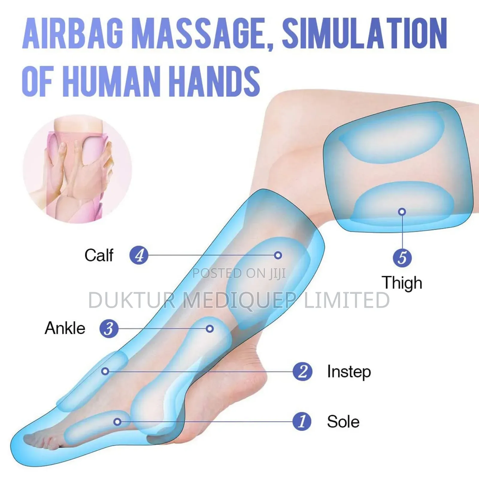 Leg Massager Machine For Pain Relief