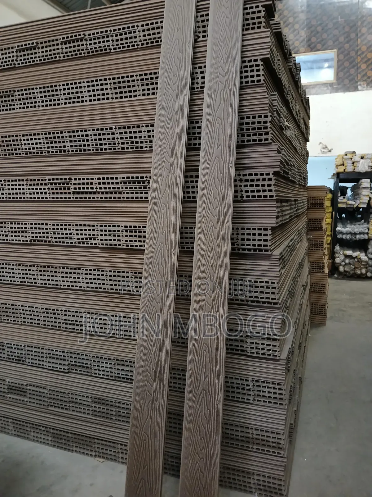 Traditional WPC Decking Flooring .