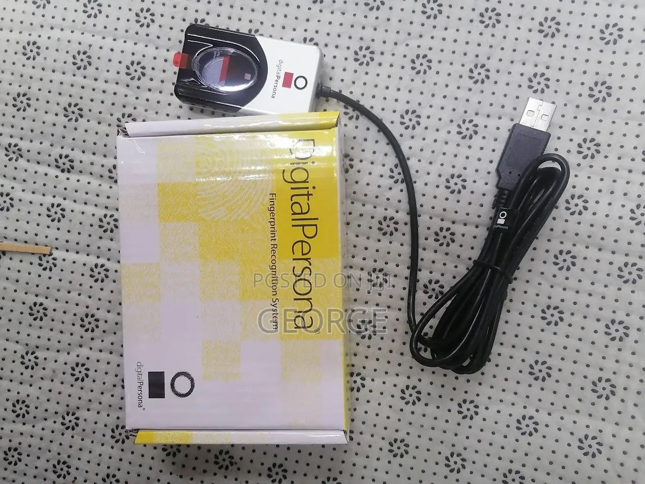 <:Fingerprint Scanner Digital Persona U Are U 4500 Persona